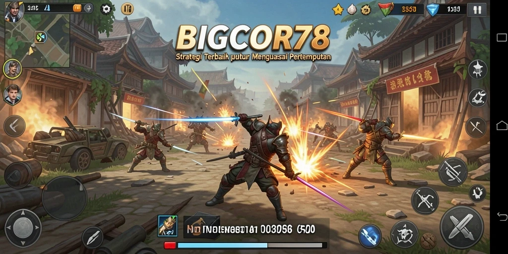 Tangkapan layar menampilkan aksi seru di BIGCOR78 dengan strategi yang mendalam.