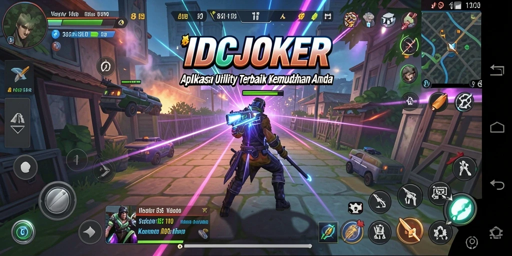 Tampilan antarmuka IDCJOKER yang ramah pengguna dan memudahkan navigasi.