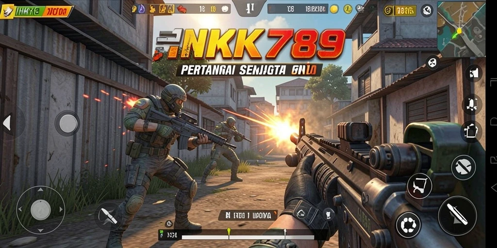 Tampilan gameplay seru dari INK789 yang penuh aksi.