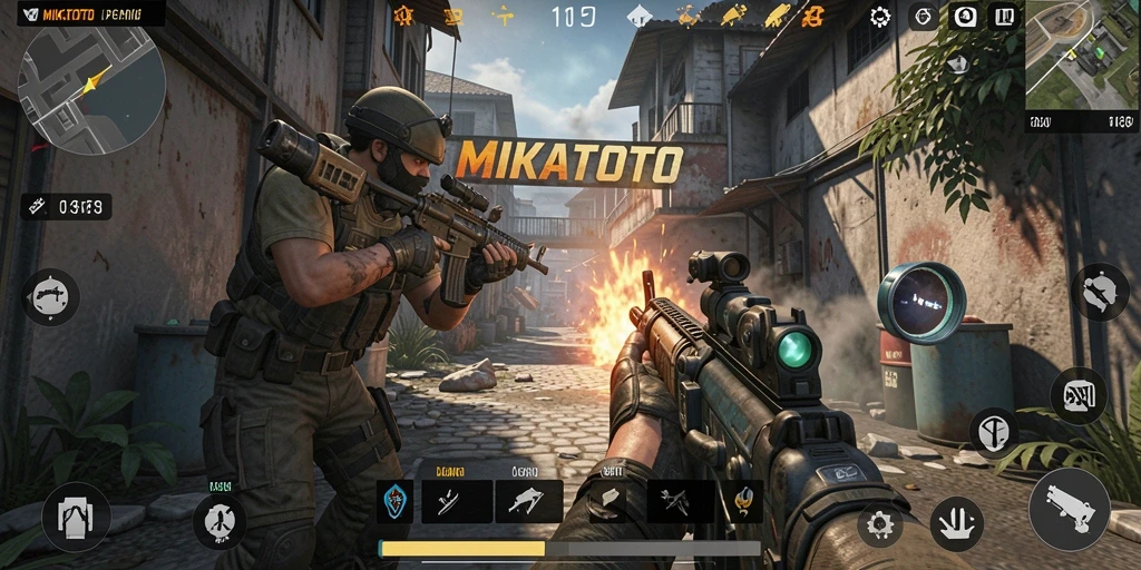 Gameplay intens dengan grafis menakjubkan dari MIKATOTO.