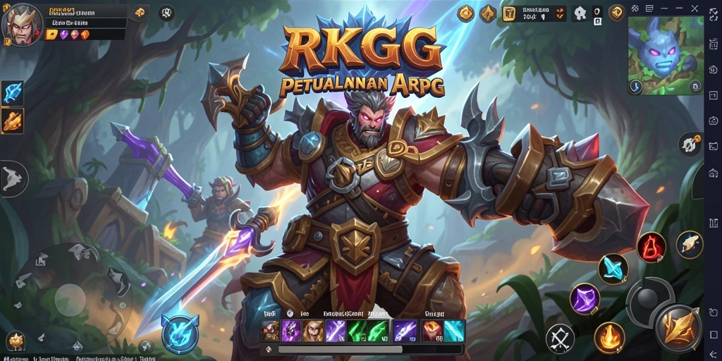 Tampilan gameplay RKGG dengan aksi pertempuran yang seru.