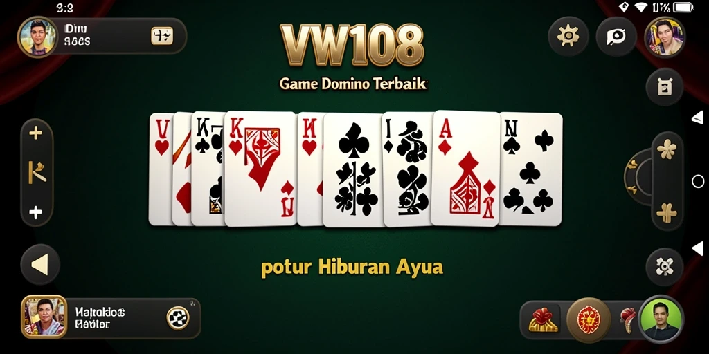Tampilan gameplay Domino yang seru di VW108.